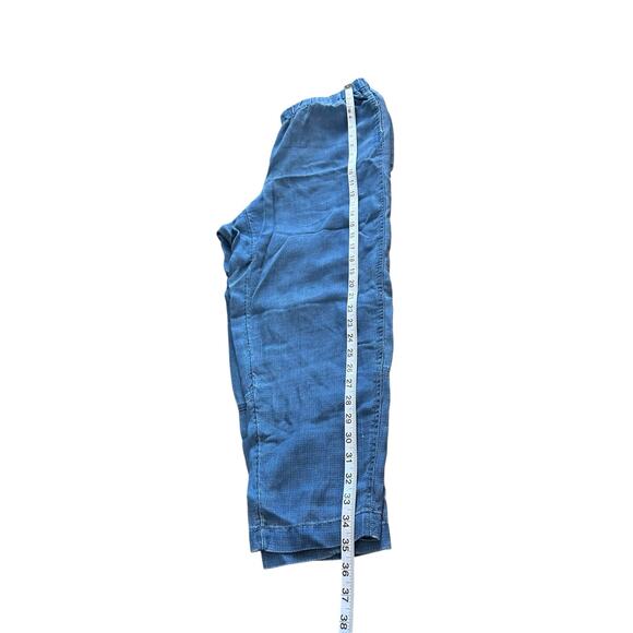 J. Jill Indigo Pure Jill Blue Chambray Denim Pull on Stretch Pants Medium Petite - Picture 15 of 15